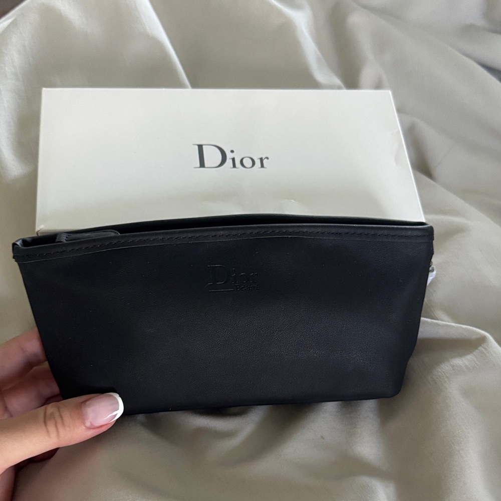 Dior Classic Black Toiletry Bag